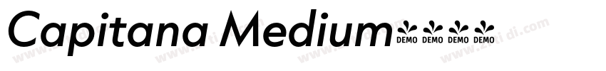 Capitana Medium字体转换